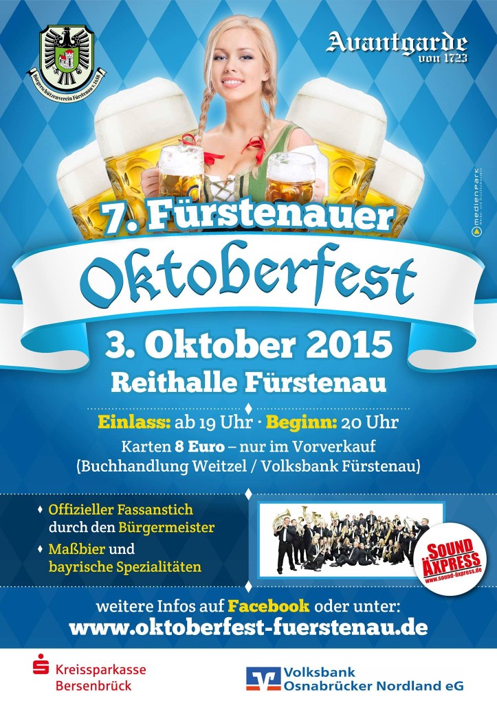 Plakat Oktoberfest