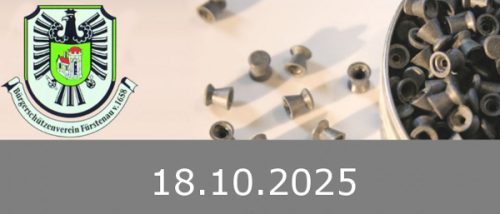 Einladung Vereinspokalschießen